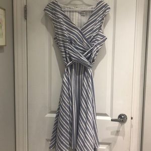 Calvin Klein wrap around dress.